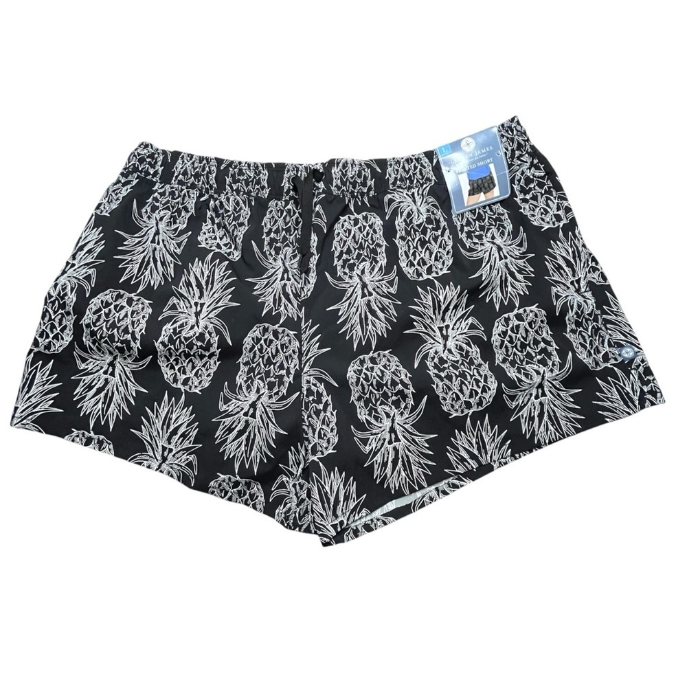 Lauren James Women’s Pineapple Printed Shorts , Size Large